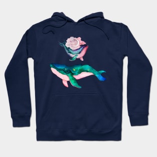 Whales in the Sky Hoodie